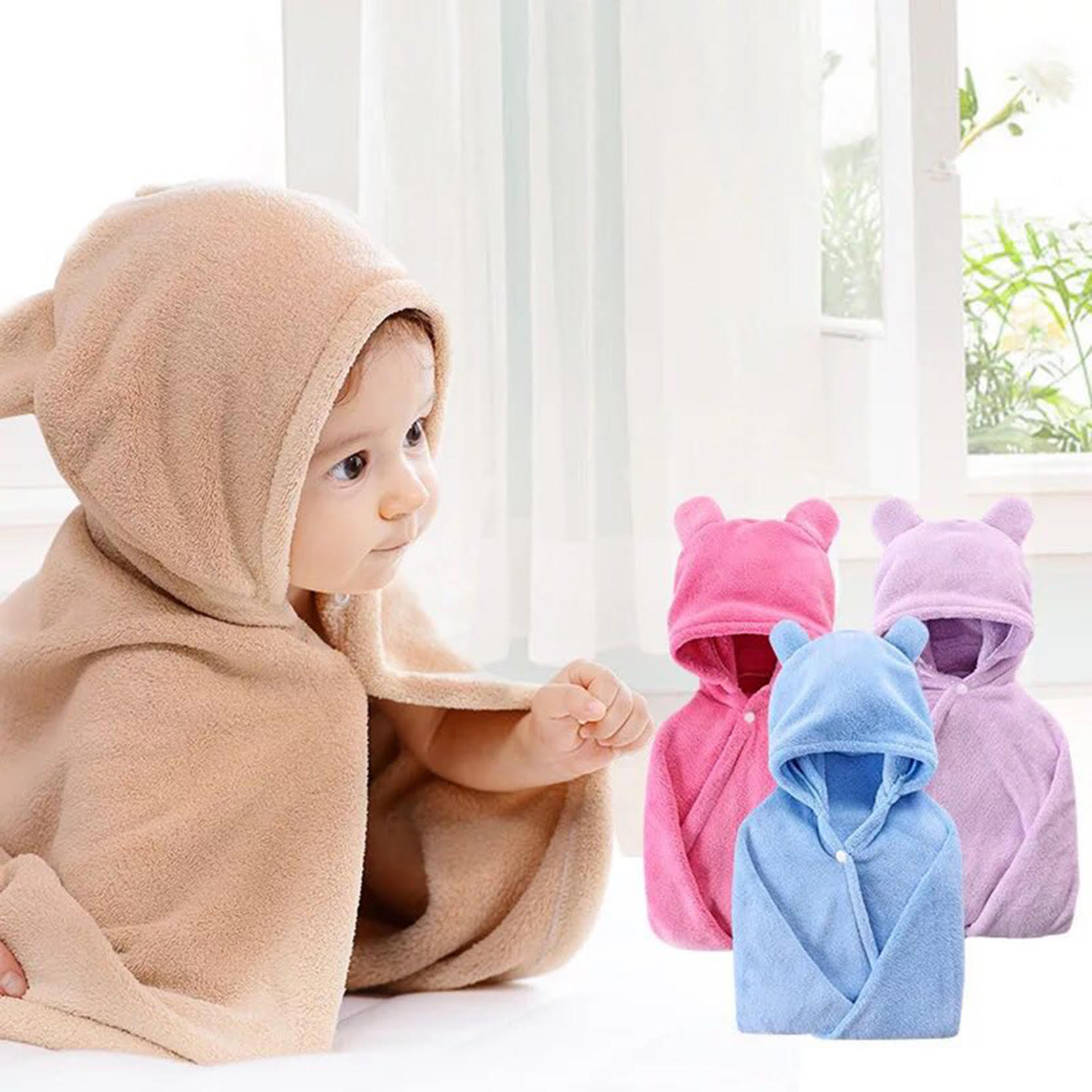 Emperor Baby Hooded Towel